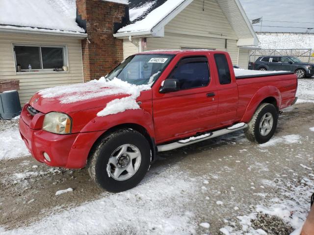 1N6ED26Y92C345903 - 2002 NISSAN FRONTIER KING CAB XE RED photo 1