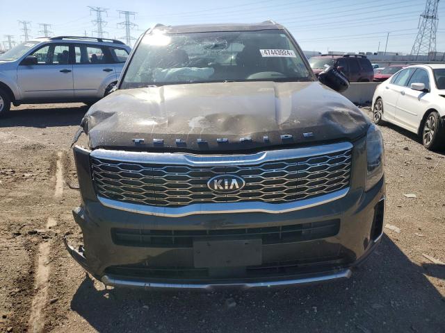 5XYP6DHC6LG036809 - 2020 KIA TELLURIDE S GREEN photo 5