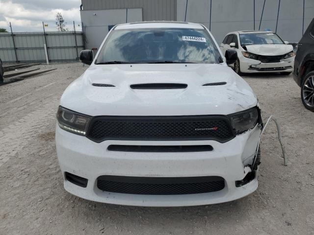 1C4SDHCT6KC632715 - 2019 DODGE DURANGO R/T WHITE photo 5