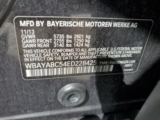 WBAYA8C54ED228425 - 2014 BMW 750 I BLACK photo 12