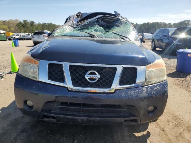 5N1BA0ND2AN619376 - 2010 NISSAN ARMADA SE BLUE photo 5