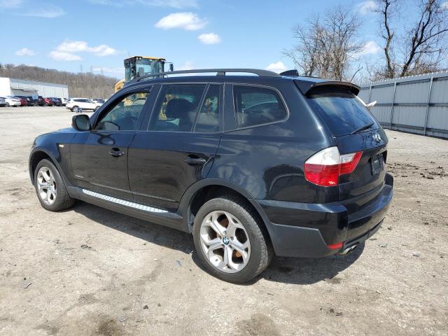 WBXPC9C44AWJ37811 - 2010 BMW X3 XDRIVE30I BLACK photo 2