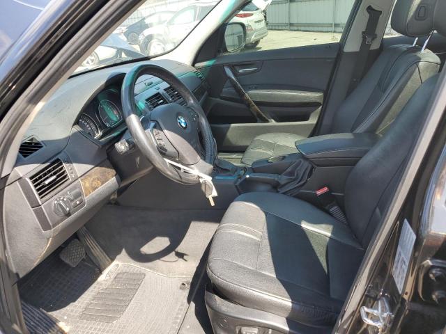 WBXPC9C44AWJ37811 - 2010 BMW X3 XDRIVE30I BLACK photo 7