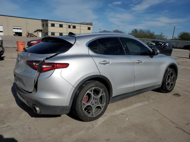 ZASPAKBN2K7C69764 - 2019 ALFA ROMEO STELVIO TI SILVER photo 3