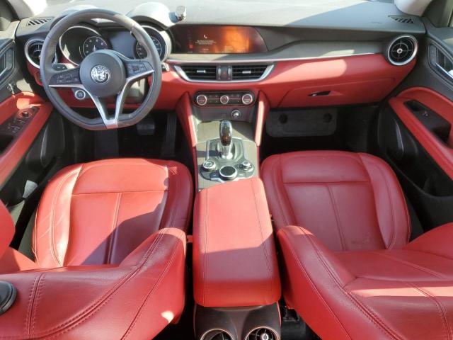 ZASPAKBN2K7C69764 - 2019 ALFA ROMEO STELVIO TI SILVER photo 8