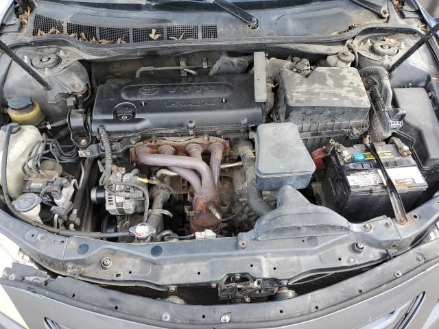 4T1BE46K37U680632 - 2007 TOYOTA CAMRY CE GRAY photo 11