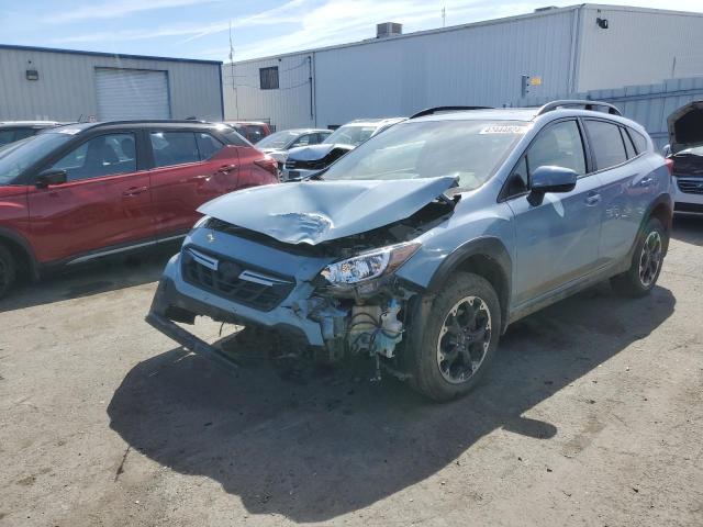 JF2GTAEC9M8329545 - 2021 SUBARU CROSSTREK PREMIUM BLUE photo 1