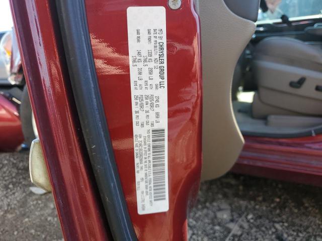 2C4RC1BG3DR620044 - 2013 CHRYSLER TOWN & COU TOURING 红色 照片 13