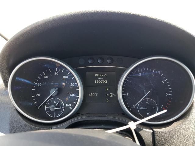 4JGBB8GBXBA625233 - 2011 MERCEDES-BENZ ML 350 4MATIC BLACK photo 9