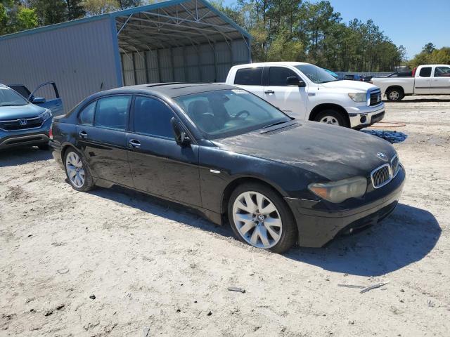 WBAGN63565DS56733 - 2005 BMW 745 LI BLACK photo 4