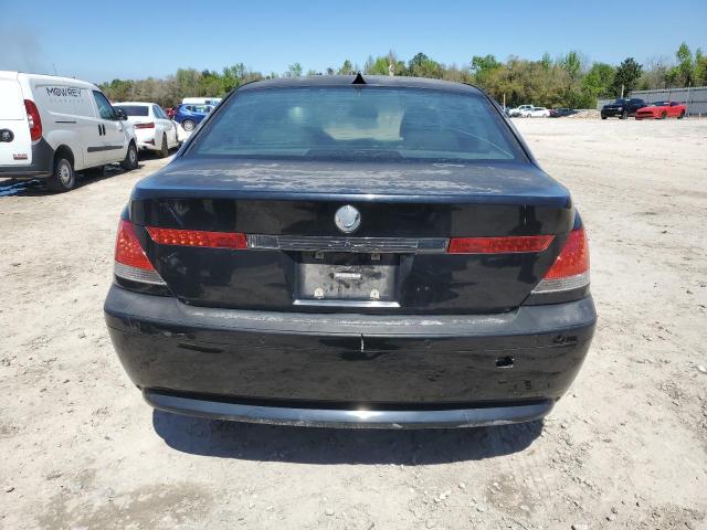 WBAGN63565DS56733 - 2005 BMW 745 LI BLACK photo 6