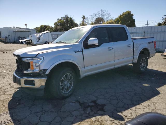 1FTEW1E50KKC37349 - 2019 FORD F150 SUPERCREW WHITE photo 1