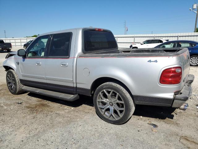 1FTRW07L61KB86283 - 2001 FORD F150 SUPERCREW SILVER photo 2