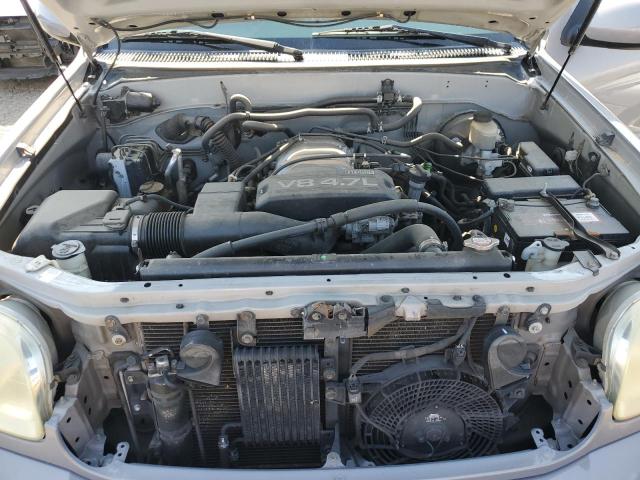 5TDZT38A21S049969 - 2001 TOYOTA SEQUOIA LIMITED SILVER photo 11