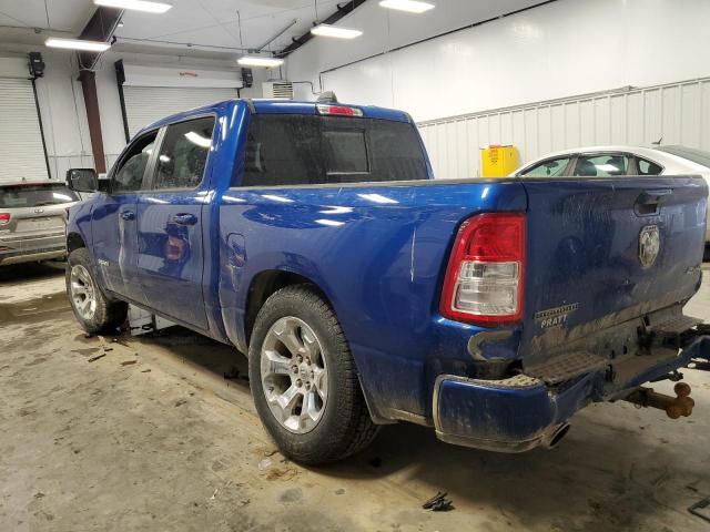 1C6SRFFT1KN877547 - 2019 RAM 1500 BIG HORN/LONE STAR BLUE photo 2