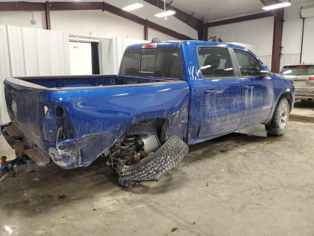 1C6SRFFT1KN877547 - 2019 RAM 1500 BIG HORN/LONE STAR BLUE photo 3