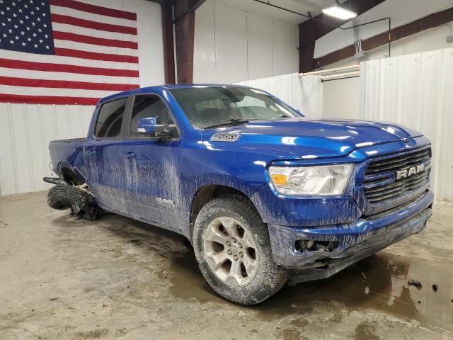 1C6SRFFT1KN877547 - 2019 RAM 1500 BIG HORN/LONE STAR BLUE photo 4