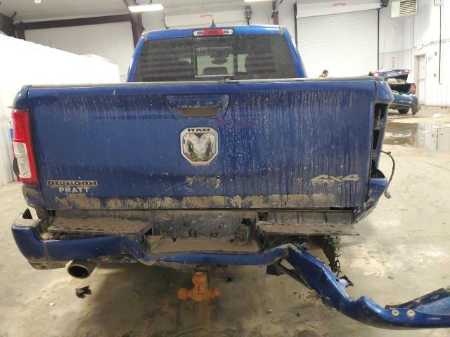 1C6SRFFT1KN877547 - 2019 RAM 1500 BIG HORN/LONE STAR BLUE photo 6