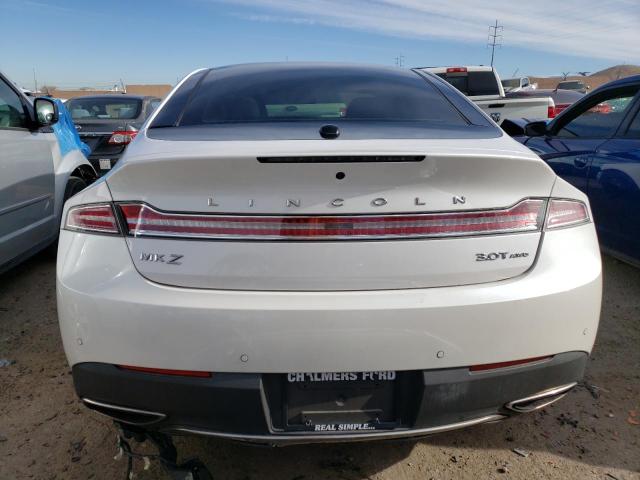 3LN6L5FC3JR621813 - 2018 LINCOLN MKZ RESERVE WHITE photo 6