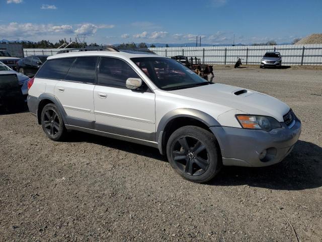 4S4BP67C654351837 - 2005 SUBARU LEGACY OUTBACK 2.5 XT LIMITED WHITE photo 4