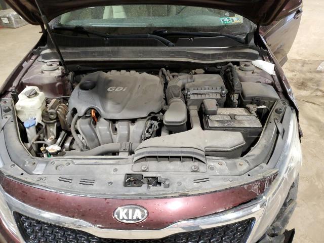 5XXGM4A71DG137233 - 2013 KIA OPTIMA LX MAROON photo 11