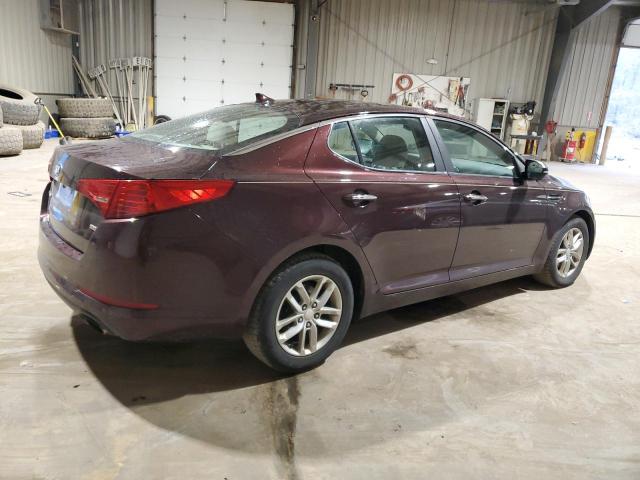 5XXGM4A71DG137233 - 2013 KIA OPTIMA LX MAROON photo 3