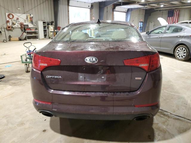 5XXGM4A71DG137233 - 2013 KIA OPTIMA LX MAROON photo 6