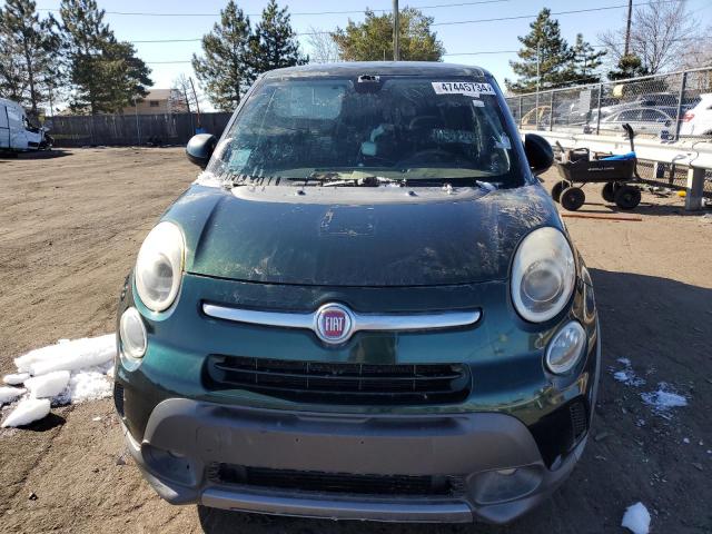 ZFBCFADH4EZ009016 - 2014 FIAT 500L TREKKING GREEN photo 5