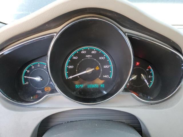 1G1ZC5EU2BF192845 - 2011 CHEVROLET MALIBU 1LT GRAY photo 9