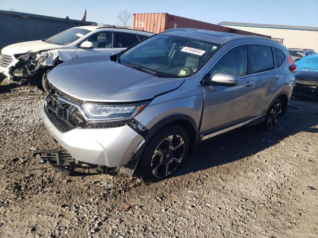 2HKRW1H99HH516211 - 2017 HONDA CR-V TOURING SILVER photo 1