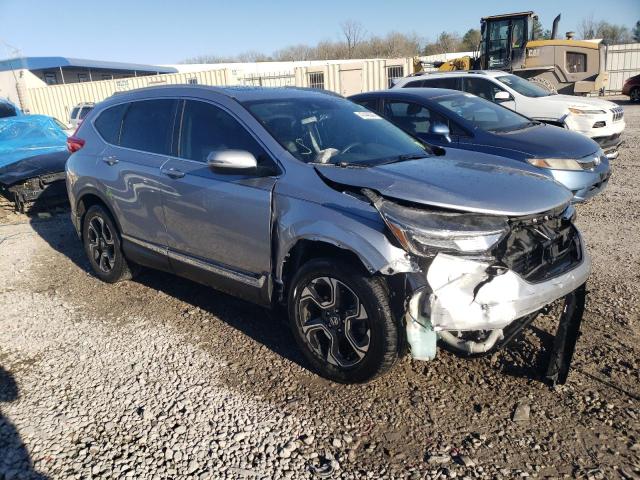 2HKRW1H99HH516211 - 2017 HONDA CR-V TOURING SILVER photo 4