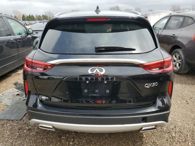 3PCAJ5M32KF146925 - 2019 INFINITI QX50 ESSENTIAL BLACK photo 6