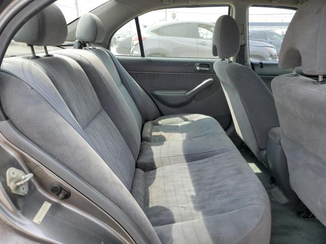 2HGES16694H566145 - 2004 HONDA CIVIC LX GRAY photo 10