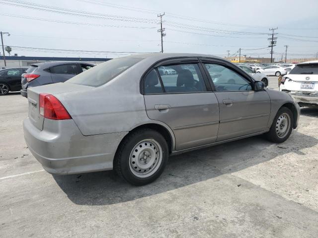 2HGES16694H566145 - 2004 HONDA CIVIC LX GRAY photo 3