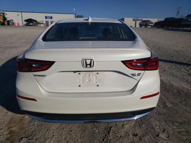 19XZE4F92KE016880 - 2019 HONDA INSIGHT TOURING WHITE photo 6