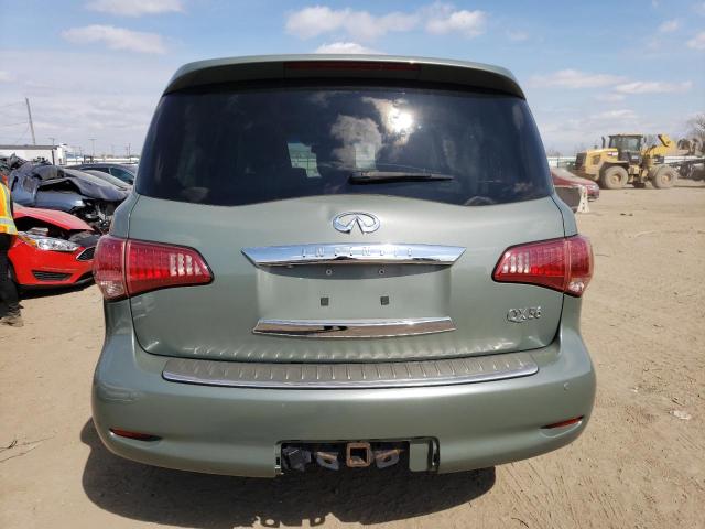 JN8AZ2NC7C9316086 - 2012 INFINITI QX56 GREEN photo 6