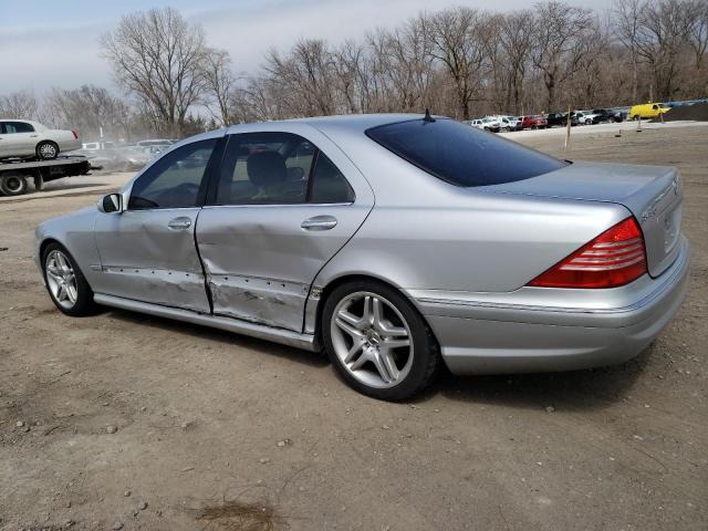 WDBNG70J86A483998 - 2006 MERCEDES-BENZ S 430 SILVER photo 2