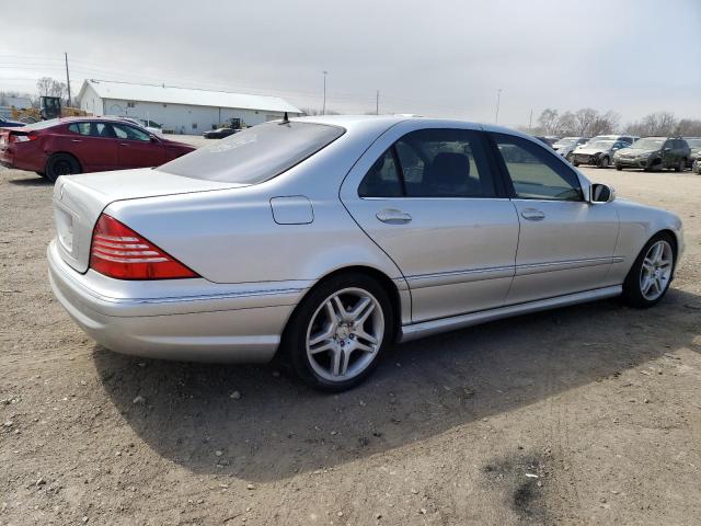 WDBNG70J86A483998 - 2006 MERCEDES-BENZ S 430 SILVER photo 3