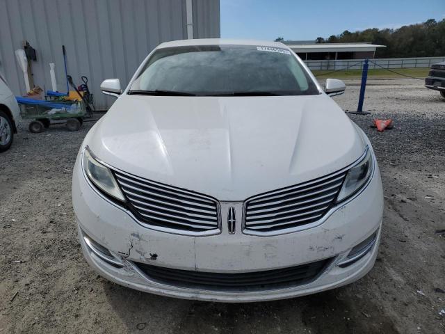 3LN6L2G97ER833203 - 2014 LINCOLN MKZ WHITE photo 5