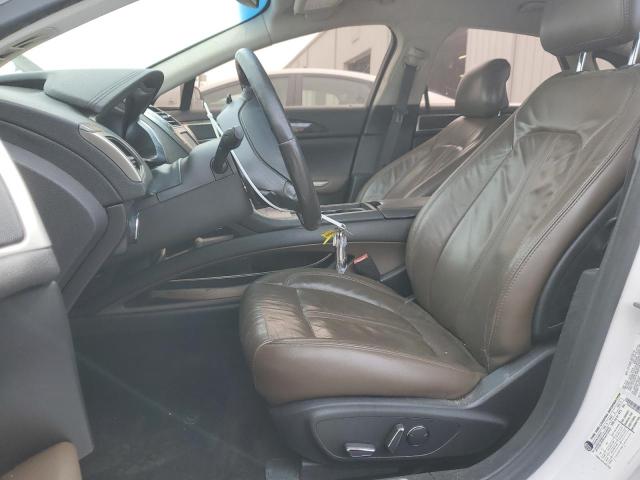 3LN6L2G97ER833203 - 2014 LINCOLN MKZ WHITE photo 7