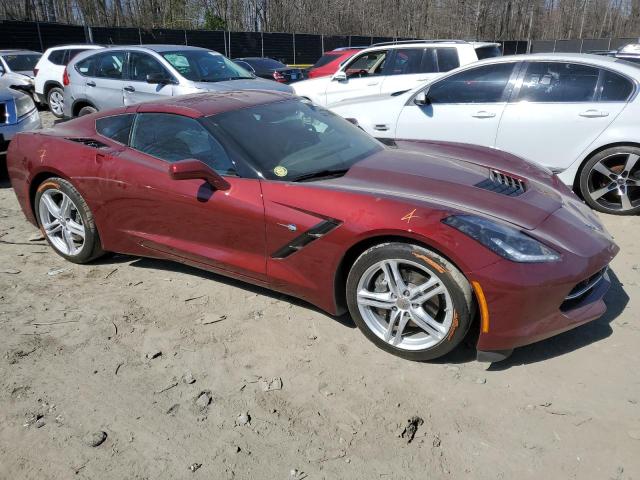 1G1YB2D72G5125118 - 2016 CHEVROLET CORVETTE STINGRAY 1LT RED photo 4