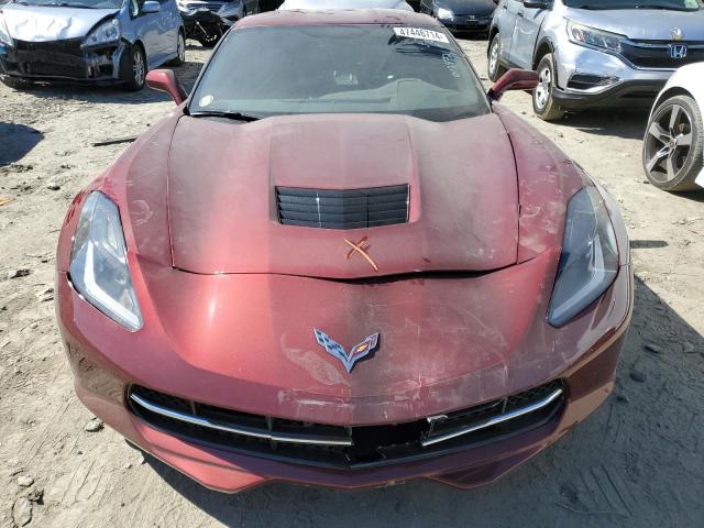 1G1YB2D72G5125118 - 2016 CHEVROLET CORVETTE STINGRAY 1LT RED photo 5