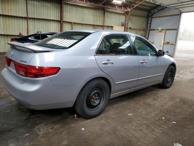 1HGCM56665A801318 - 2005 HONDA ACCORD EX SILVER photo 3