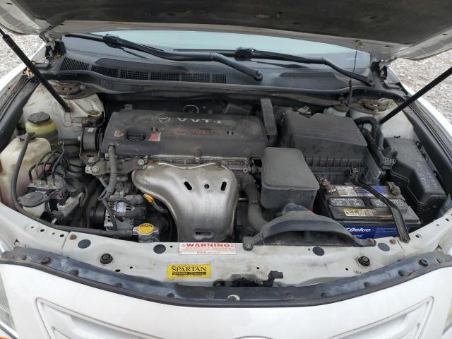 4T1BE46K78U787152 - 2008 TOYOTA CAMRY CE WHITE photo 11