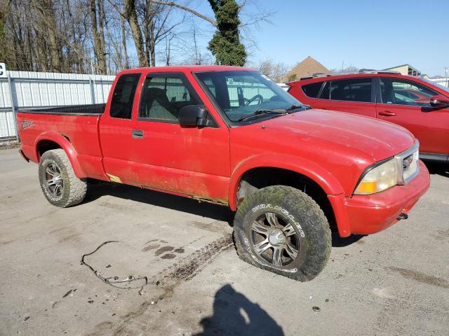 1GTCT19W528139580 - 2002 GMC SONOMA RED photo 4