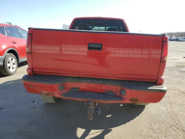 1GTCT19W528139580 - 2002 GMC SONOMA RED photo 6