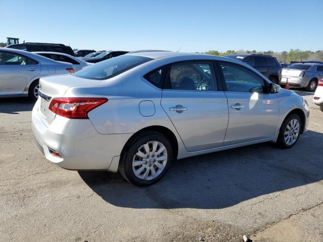 3N1AB7AP2HY218707 - 2017 NISSAN SENTRA S SILVER photo 3