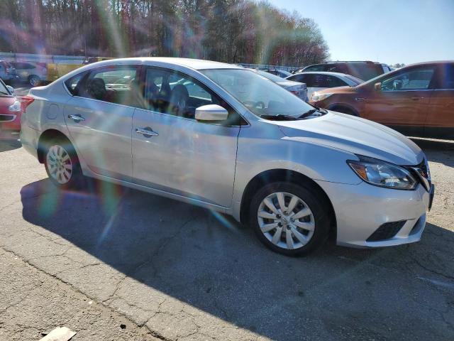 3N1AB7AP2HY218707 - 2017 NISSAN SENTRA S SILVER photo 4