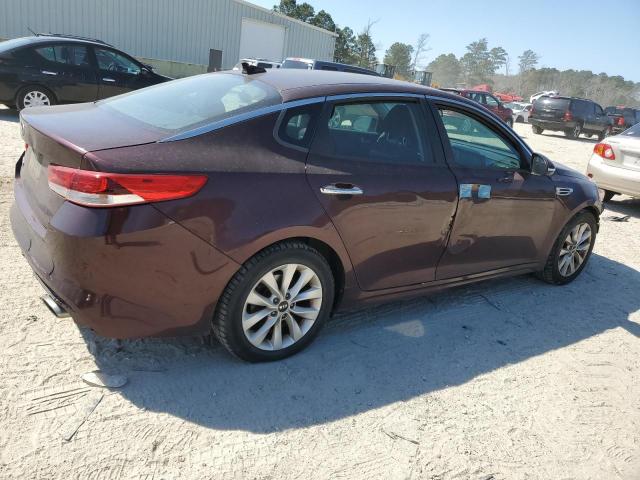 5XXGT4L34GG008307 - 2016 KIA OPTIMA LX PURPLE photo 3