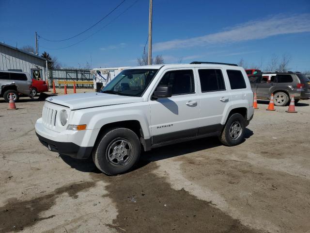 1C4NJPBA5DD272947 - 2013 JEEP PATRIOT SPORT WHITE photo 1